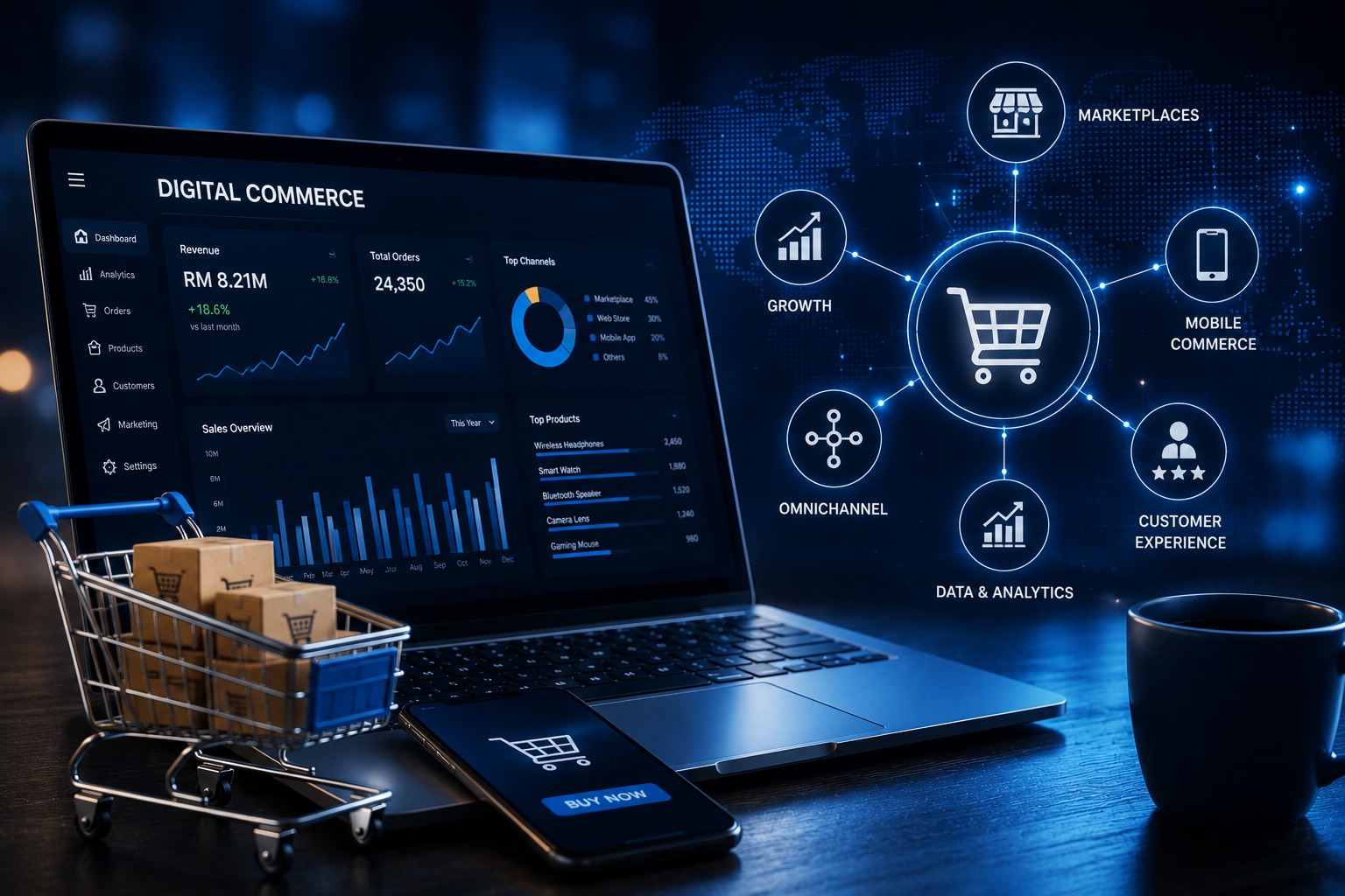 Digital commerce in Asia